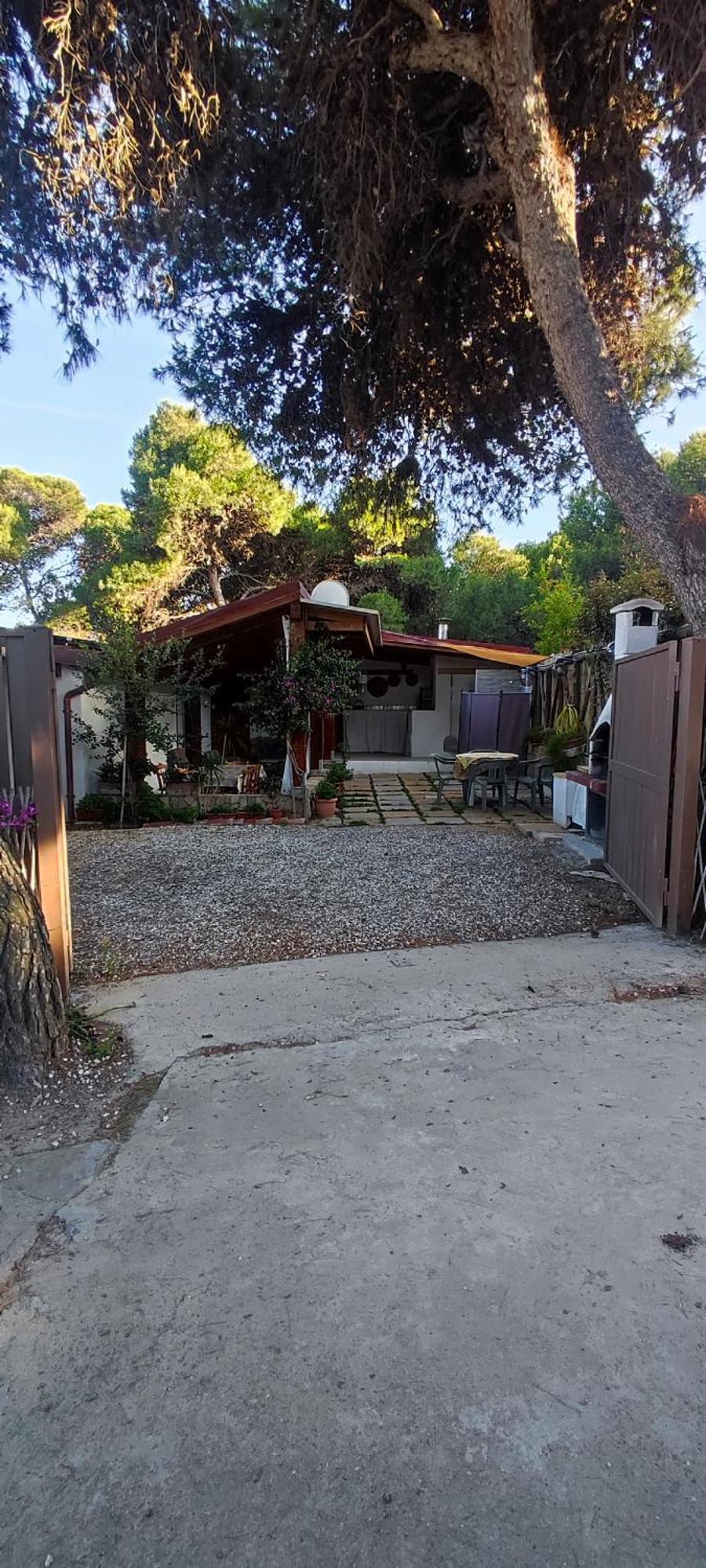 Villa Casa del Pino Porto Pino Esterno foto